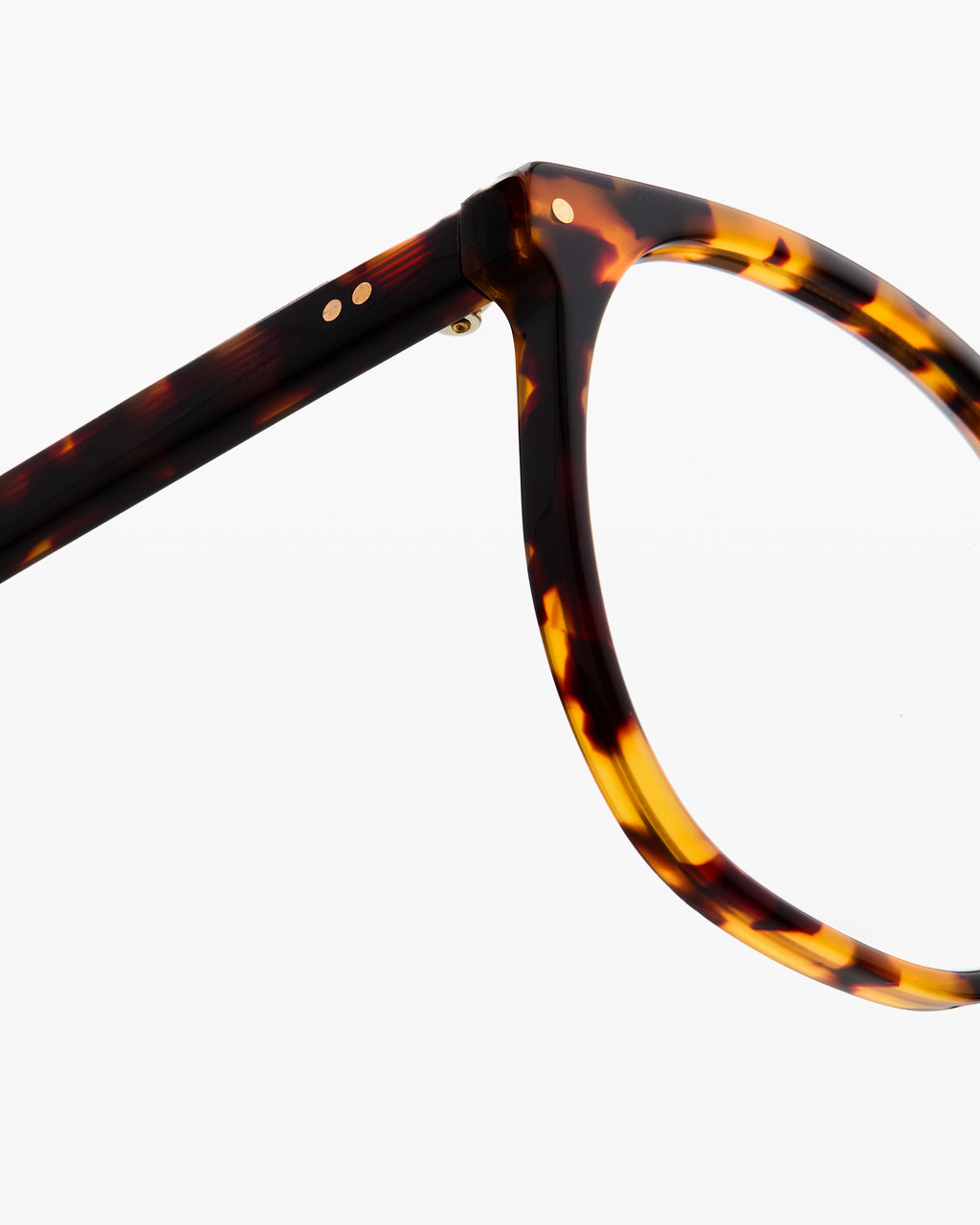 The Flawless Round Women's Eyeglasses in Dark Tortoise