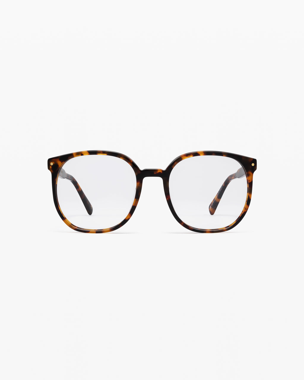 The Flawless S Round Women's Eyeglasses in Dark Tortoise