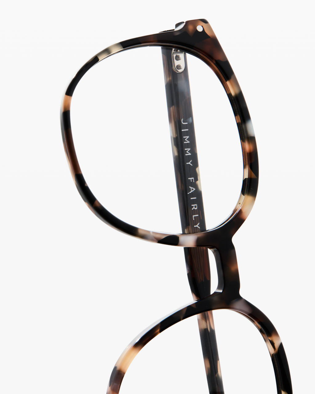 The Flawless Rund Damenbrillen in Helle Schuppe