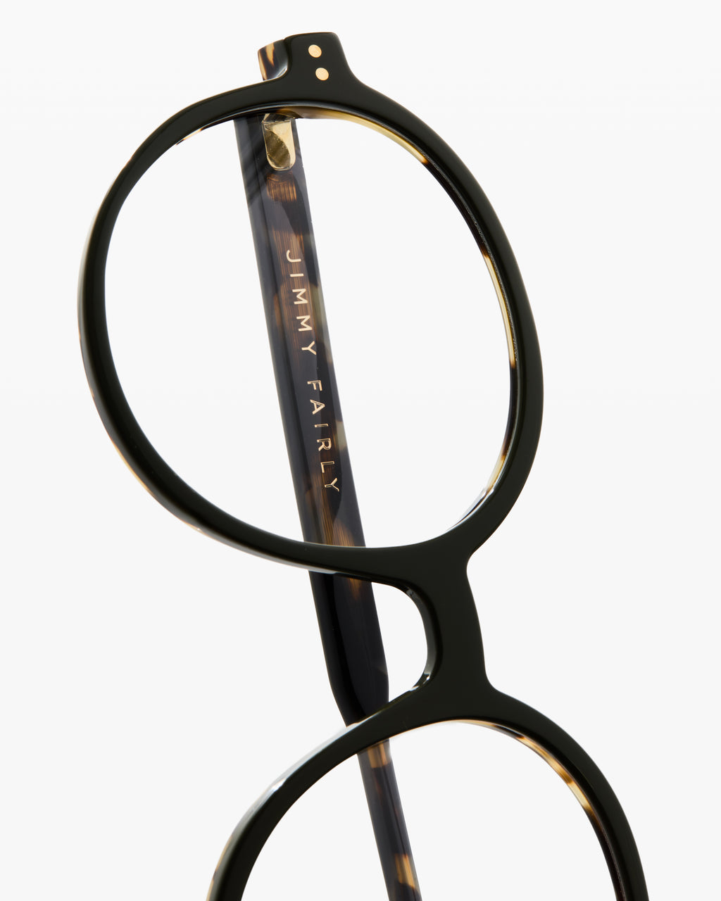 The Bess Rund Damenbrillen in Dunkelgrün