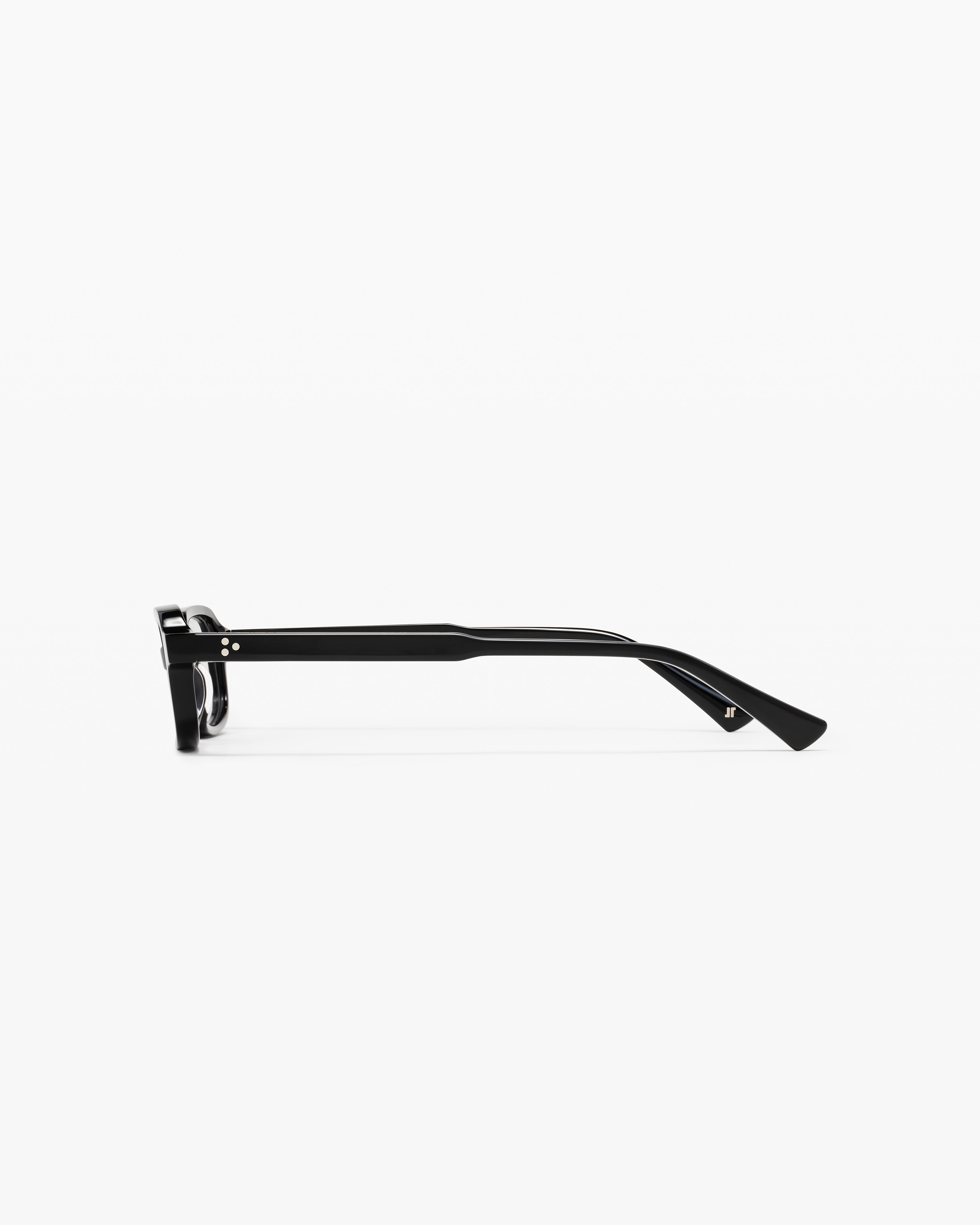 La Kaya Rectangular Gafas para Mujer in Negro