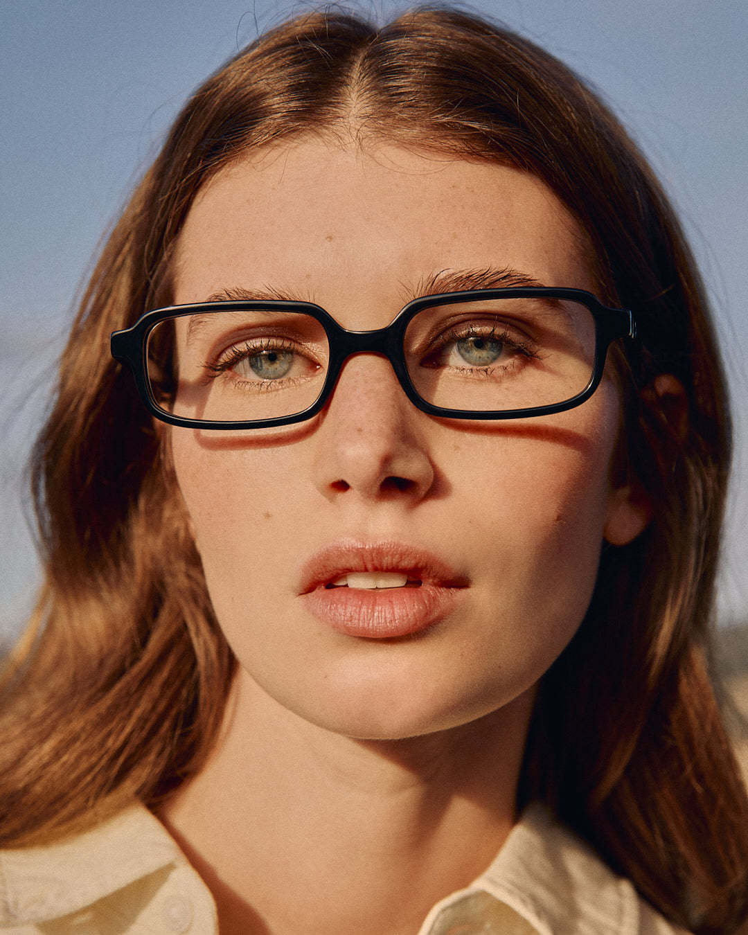 The Kaya Medium Women's Eyeglasses in Black | Jimmy Fairly US