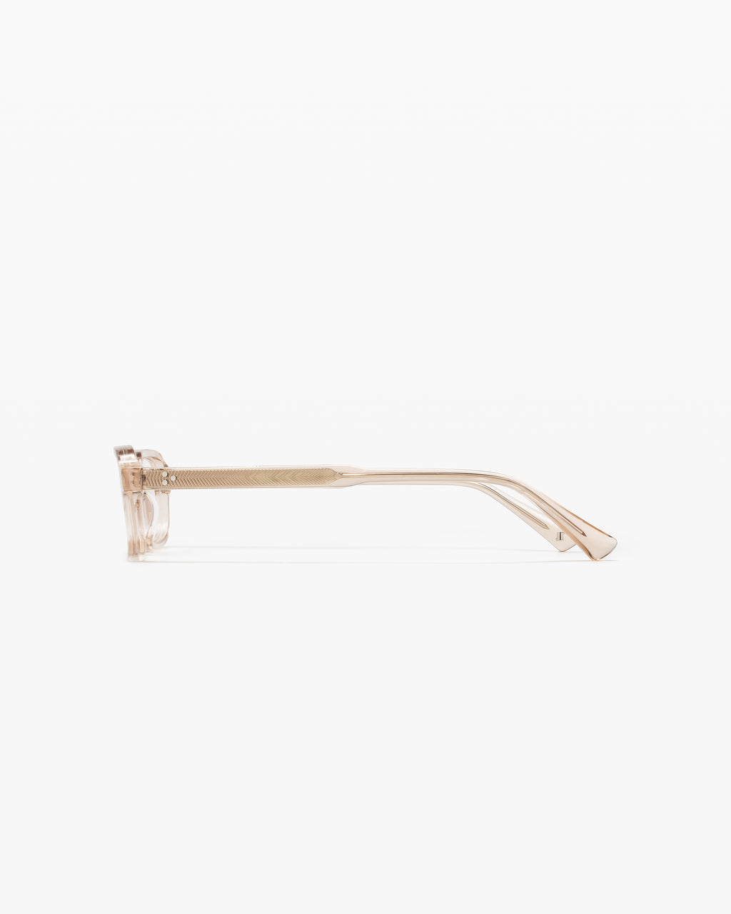The Kaya Rectangular Women's Eyeglasses in Cream