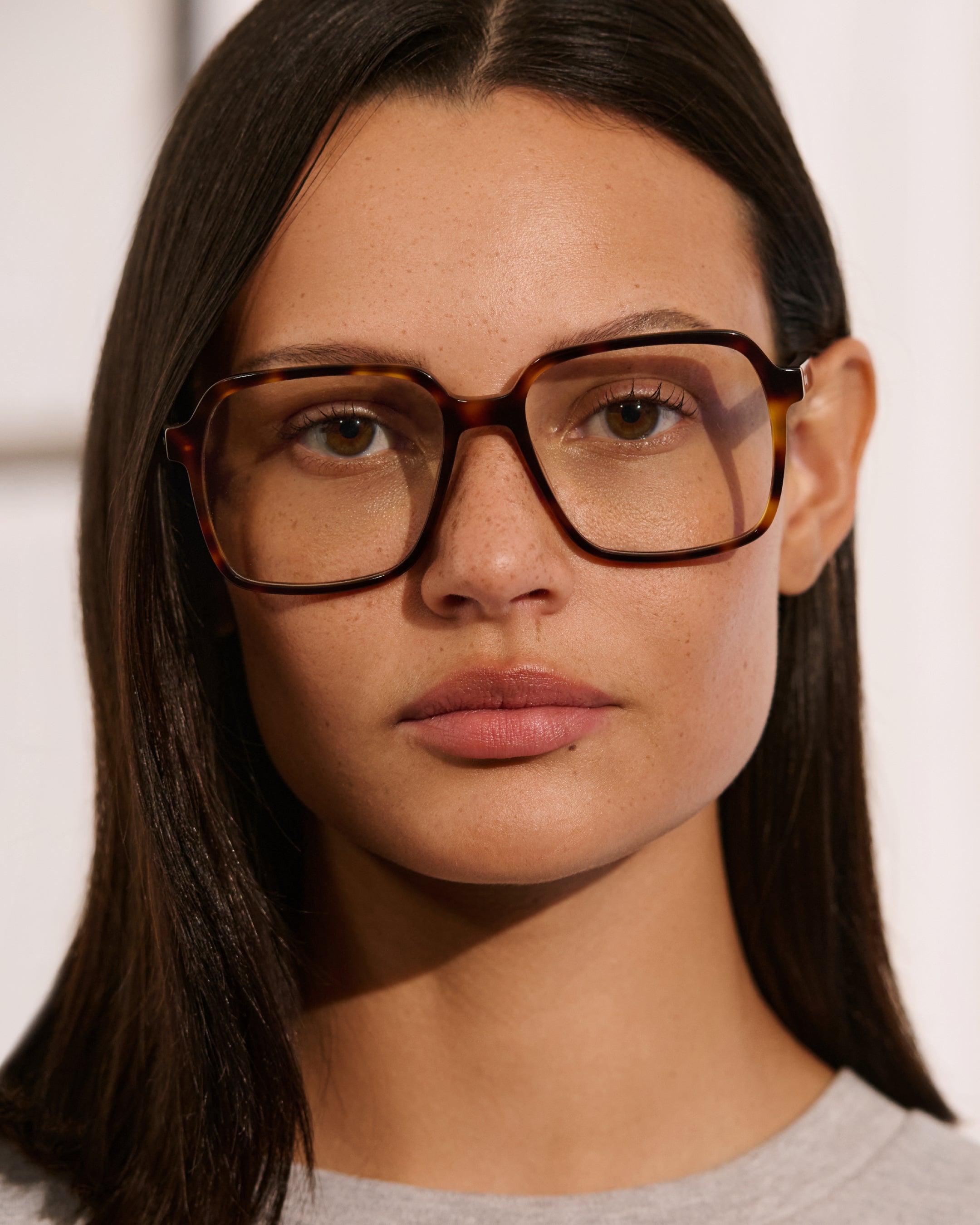 The Polo Aviator Women's Eyeglasses in Dark Tortoise