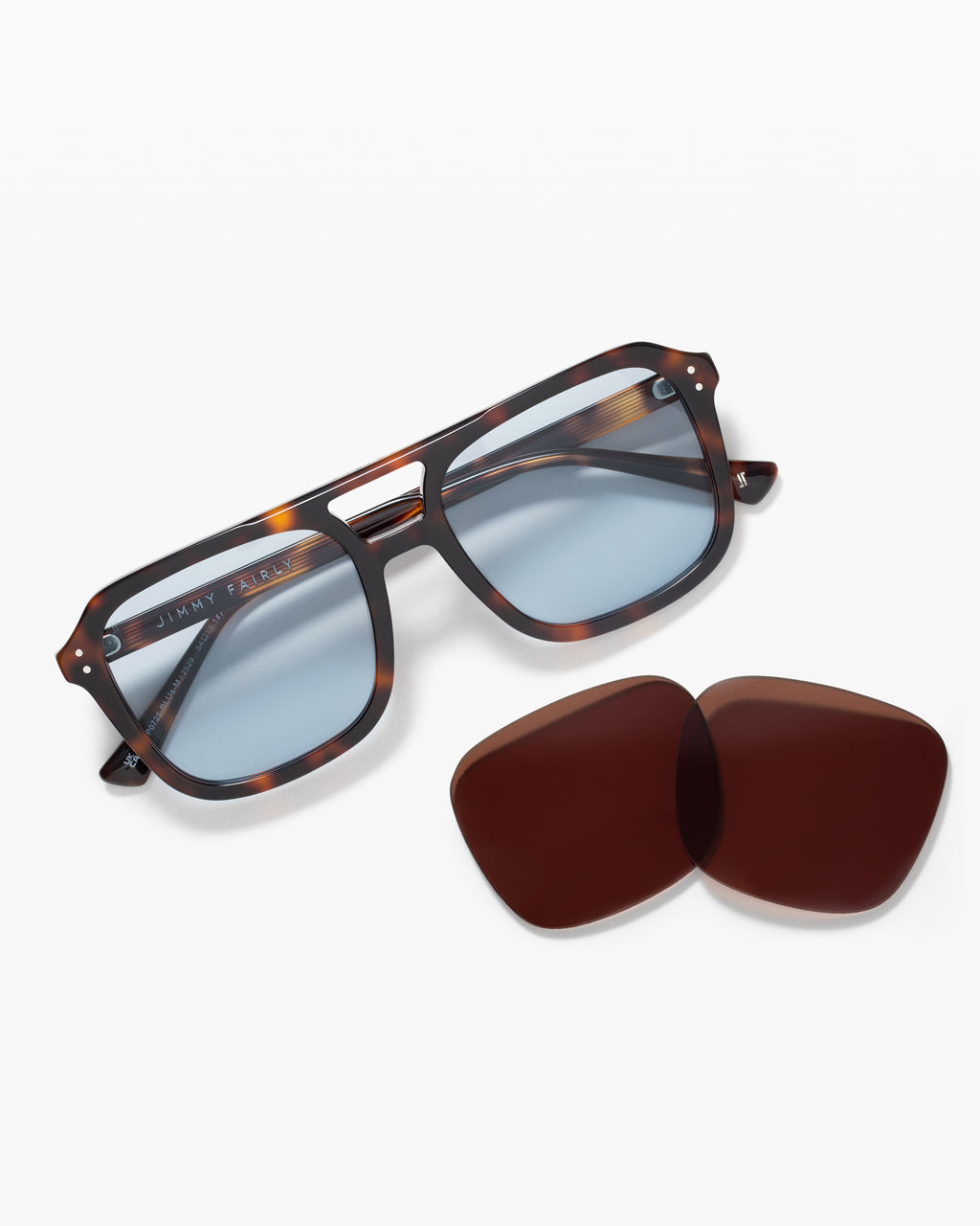 La Elma Aviateur Lunettes de Soleil pour femme in Brun