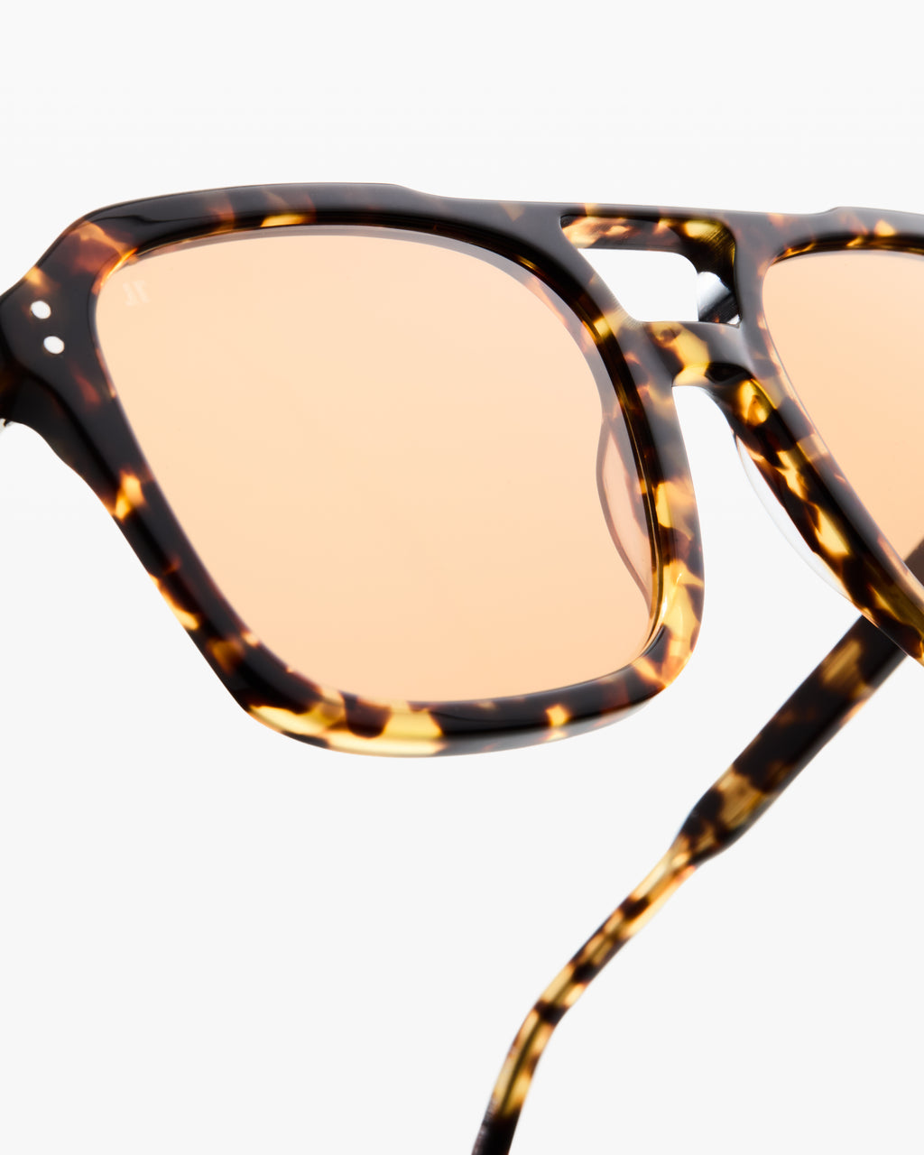 La Elma JF colors Aviateur Lunettes de Soleil pour femme in Ecaille jaune