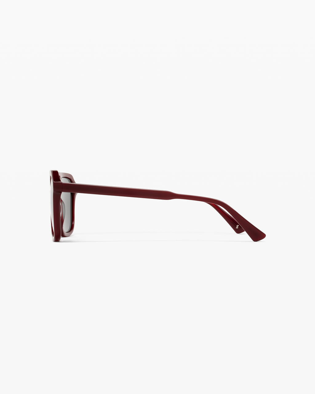 The Elma Aviator Women's Sunglasses in Burgundy