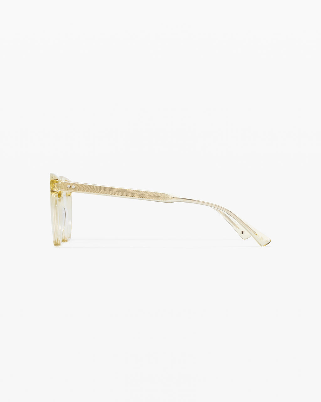 The Lennon Rund Herrenbrillen in Gelb