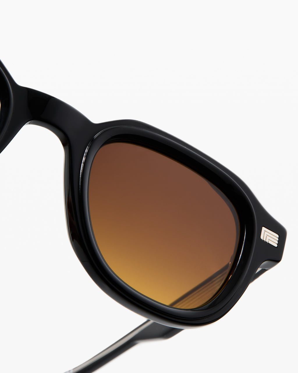 The Napoli Platz Herren-Sonnenbrillen in Schwarz