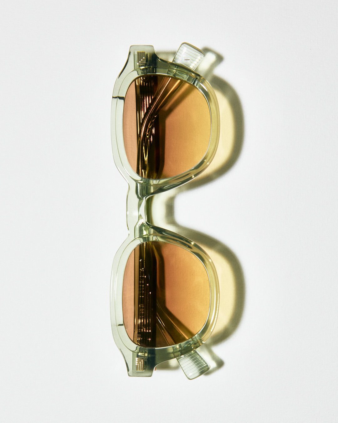 The Napoli Medium Men's Sunglasses in Green | Jimmy Fairly EN FR