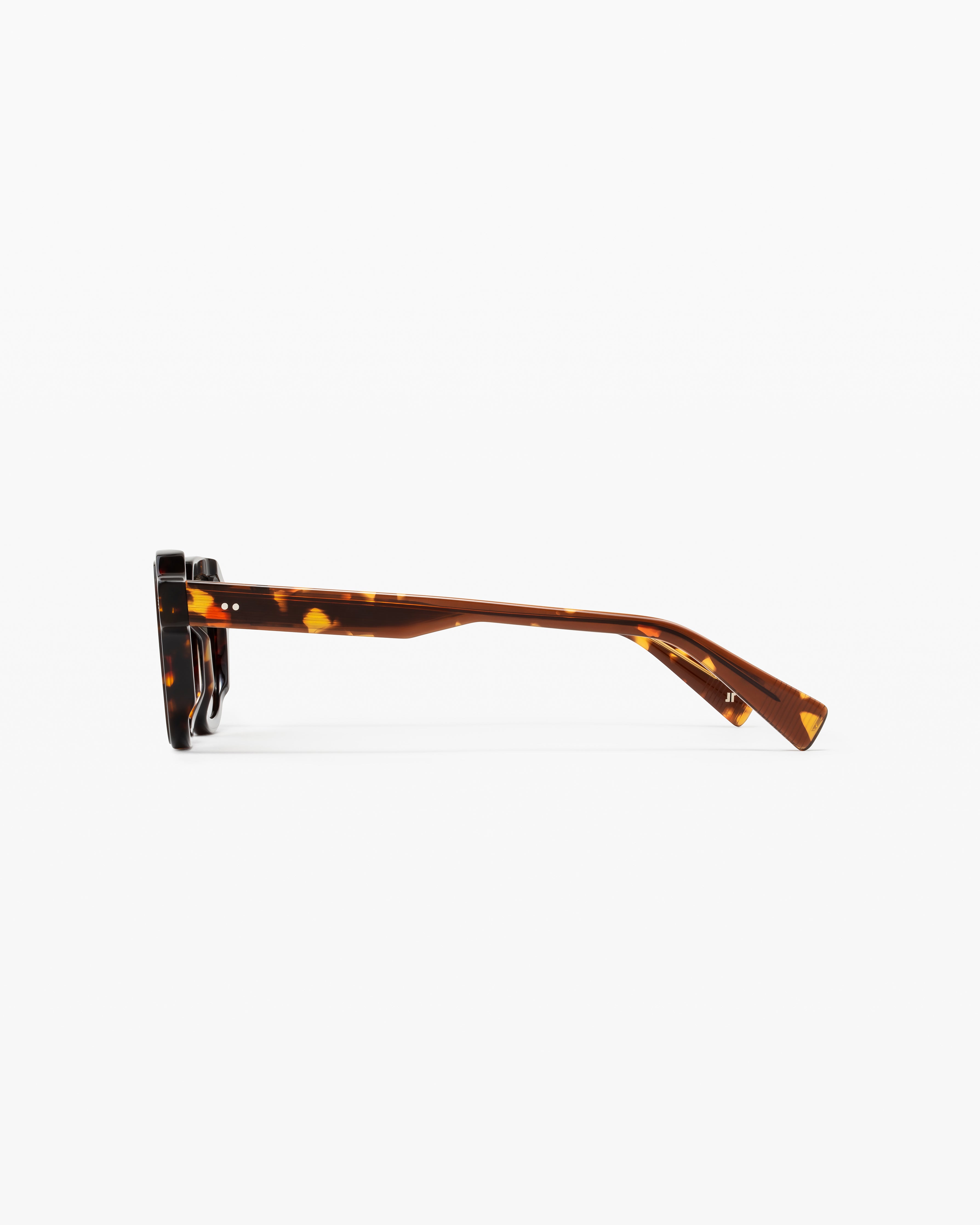 The Napoli Square Men's Sunglasses in Dark Tortoise
