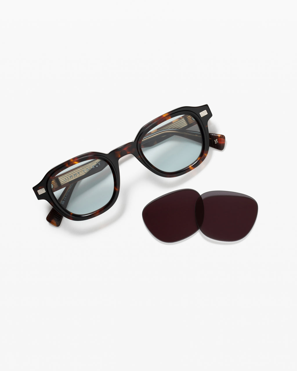 The Napoli Platz Herren-Sonnenbrillen in Dark Tortoise