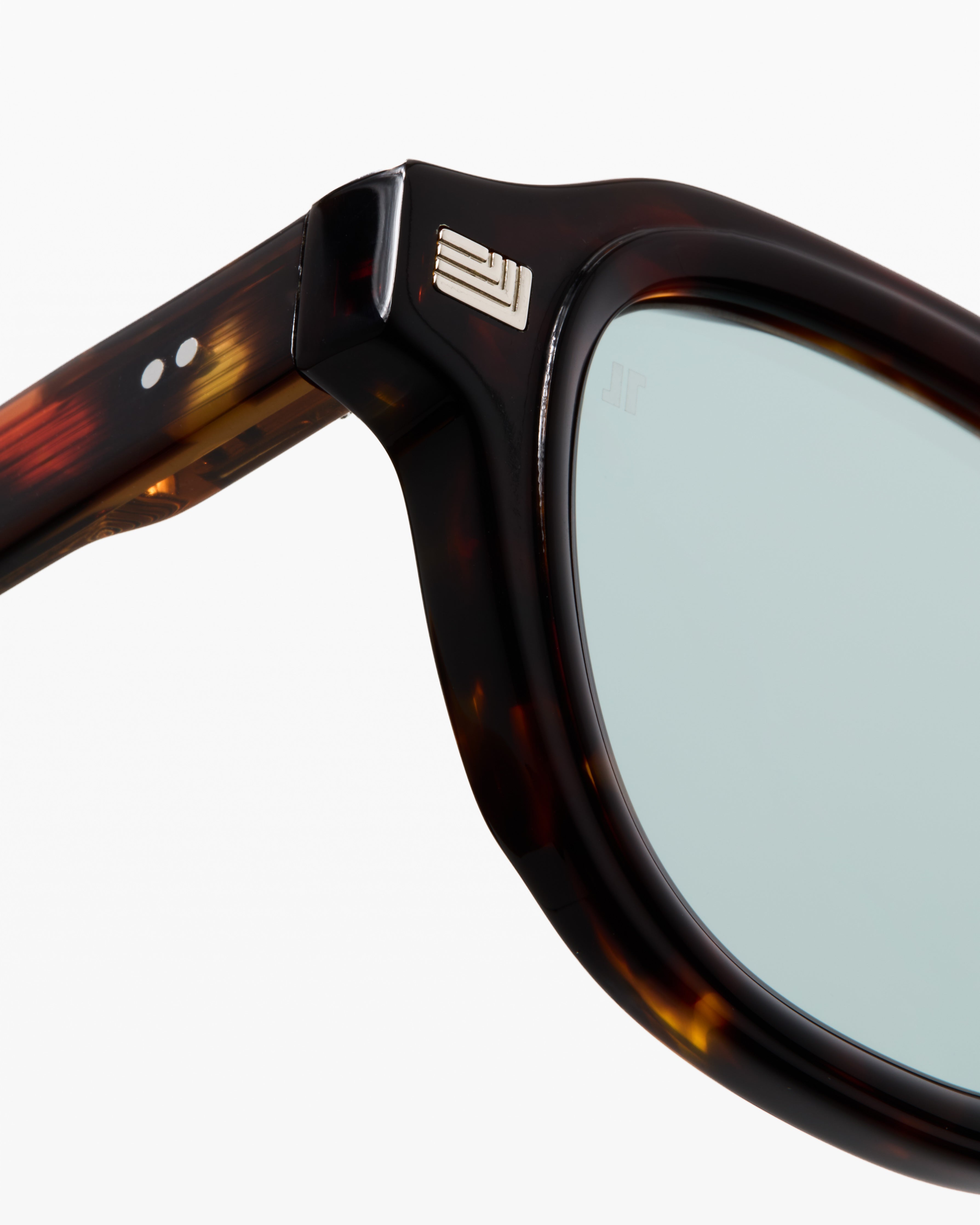 The Napoli Square Men's Sunglasses in Dark Tortoise