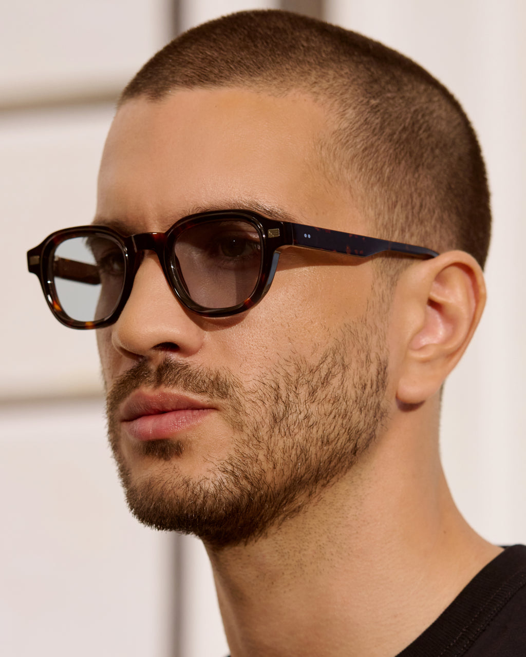 The Napoli Platz Herren-Sonnenbrillen in Dark Tortoise