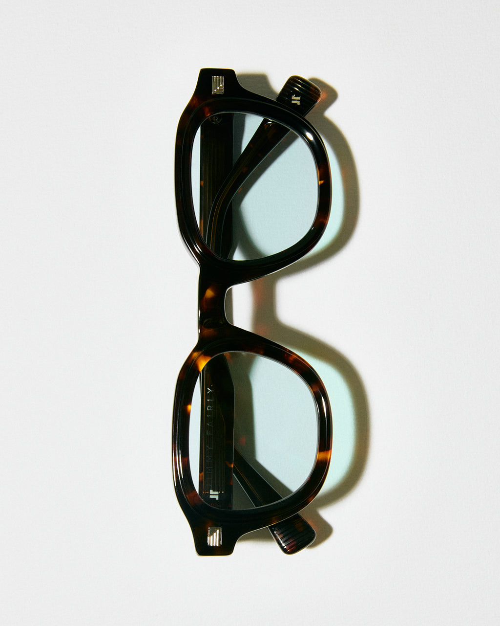 La Napoli Carré Lunettes de Soleil pour homme in Ecaille foncée