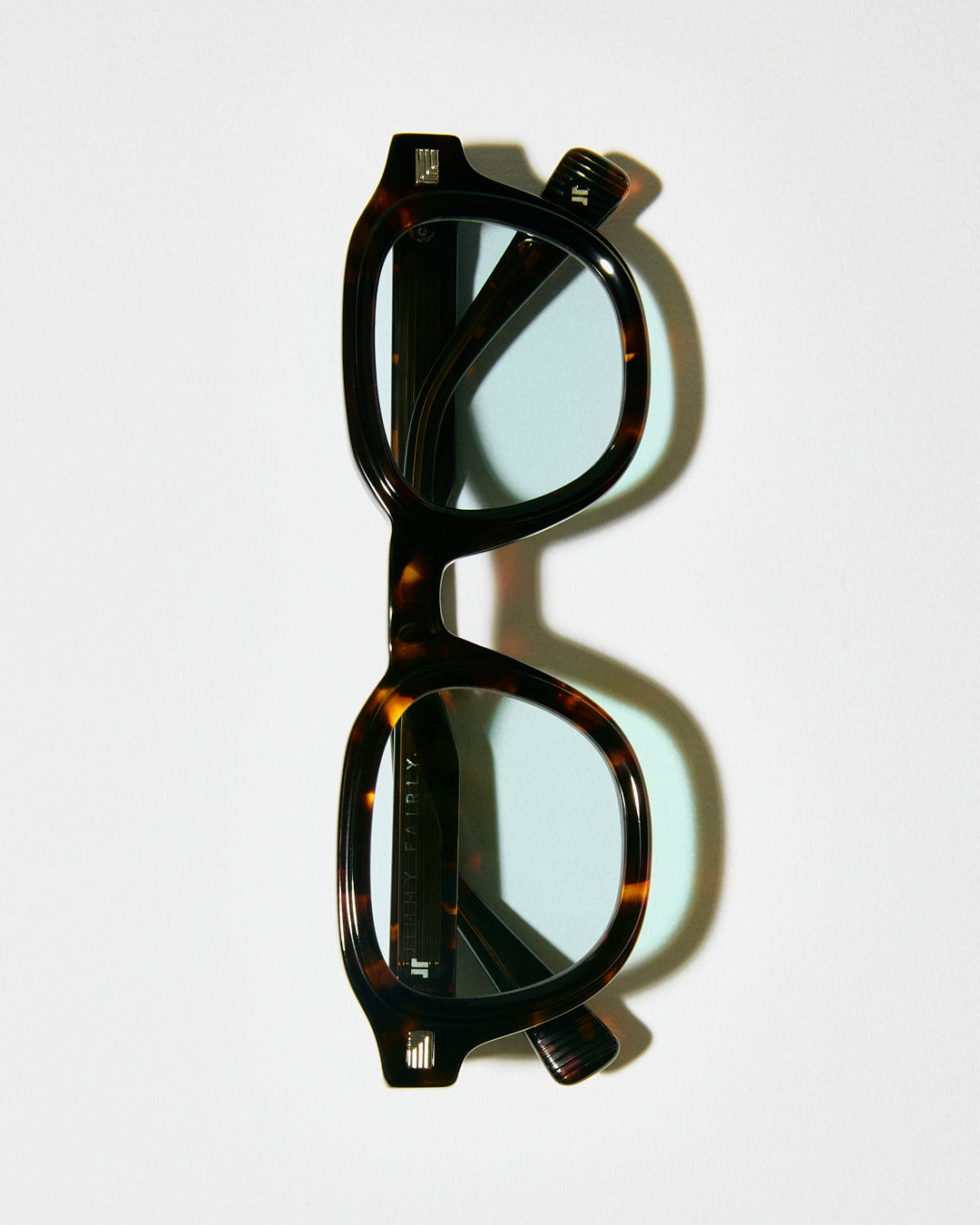 La Napoli Carré Lunettes de Soleil pour homme in Ecaille foncée