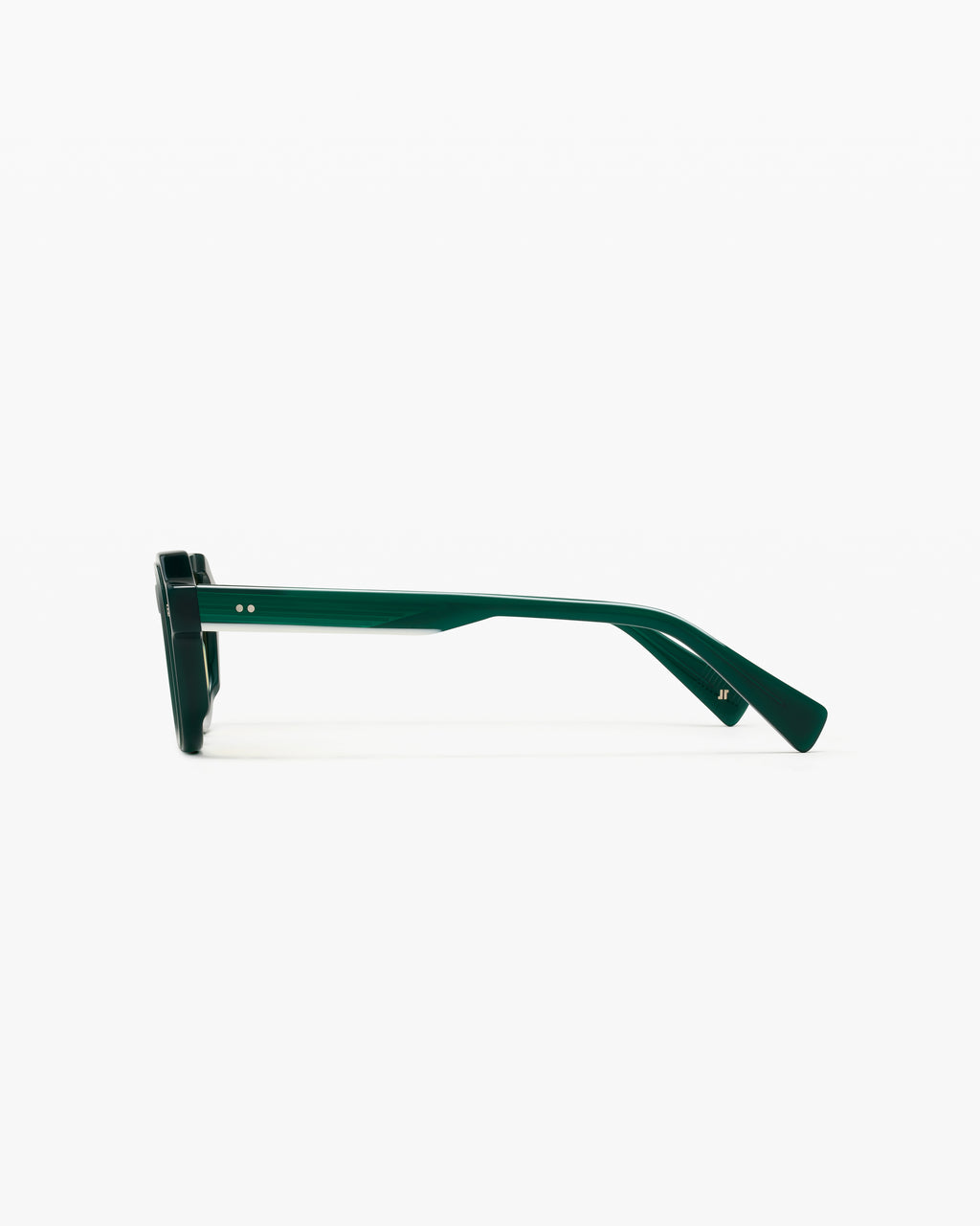 The Napoli JF Colors Square Men's Sunglasses in Green