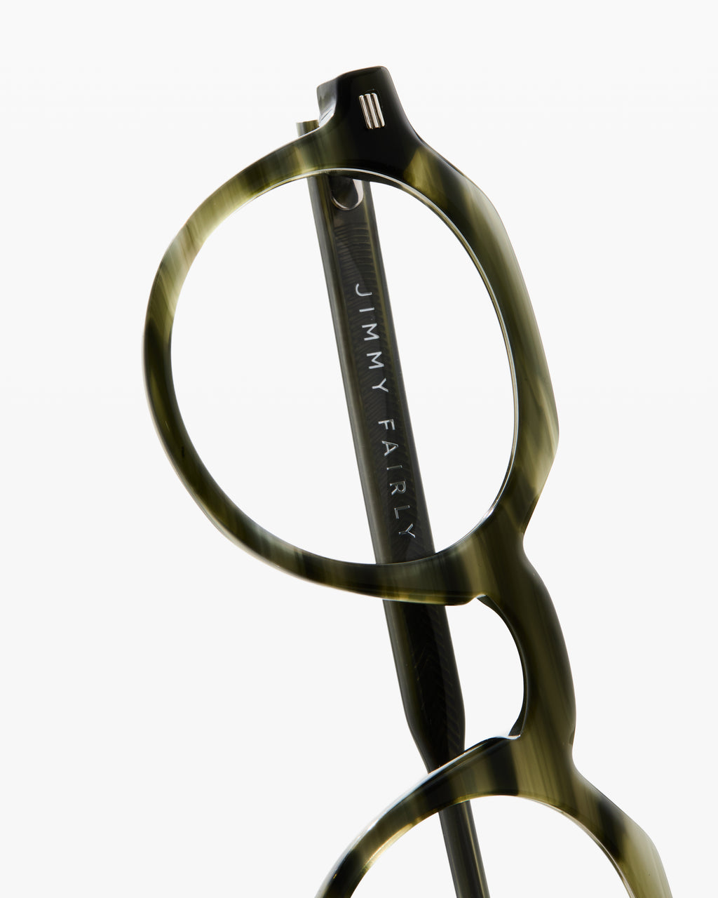 The Harlem Rund Herrenbrillen in Dunkelgrün