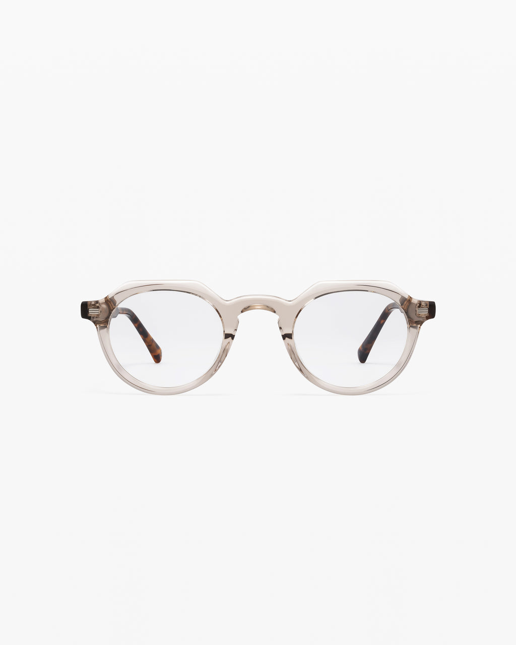 The Harlem Rund Herrenbrillen in Transparent