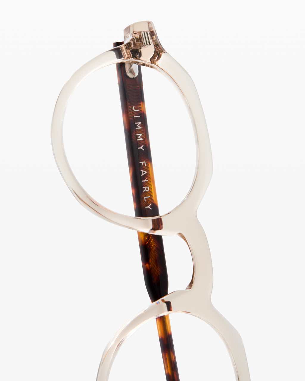 The Harlem Rund Herrenbrillen in Transparent