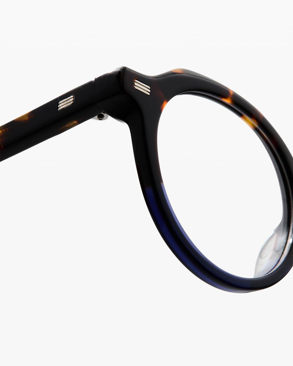 The Harlem Rund Herrenbrillen in Dark Tortoise