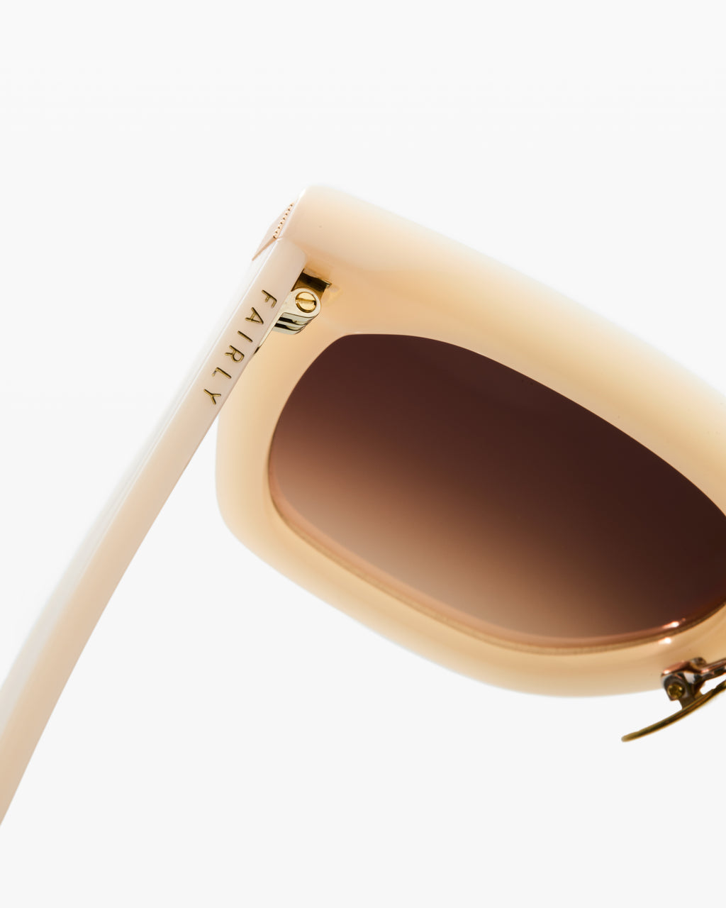 The Wind Schmetterling Damen-Sonnenbrillen in Creme