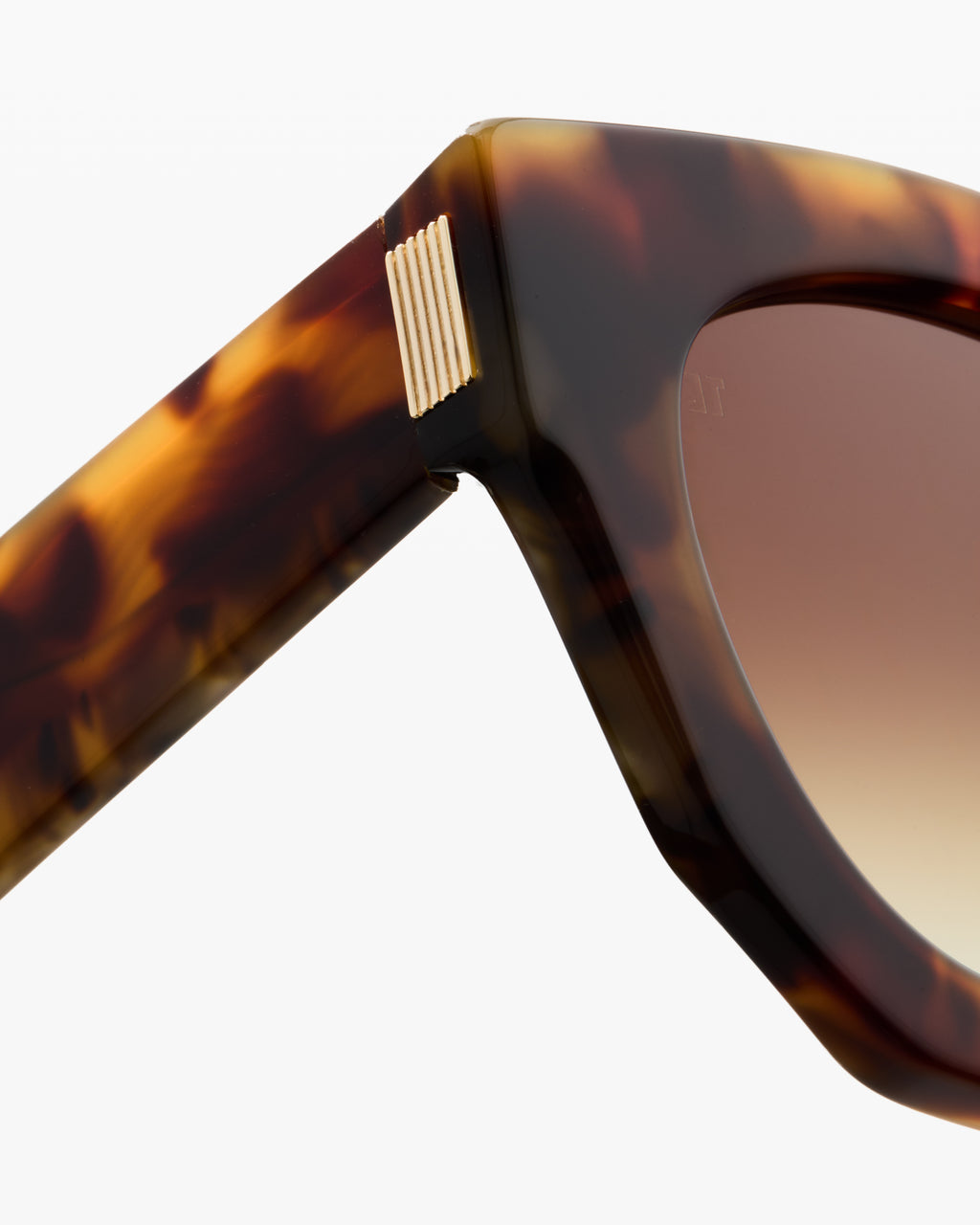The Swirl Schmetterling Damen-Sonnenbrillen in Tortoise