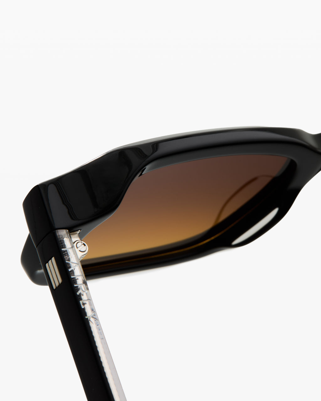 The Idro Rechteckig Damen-Sonnenbrillen in Schwarz