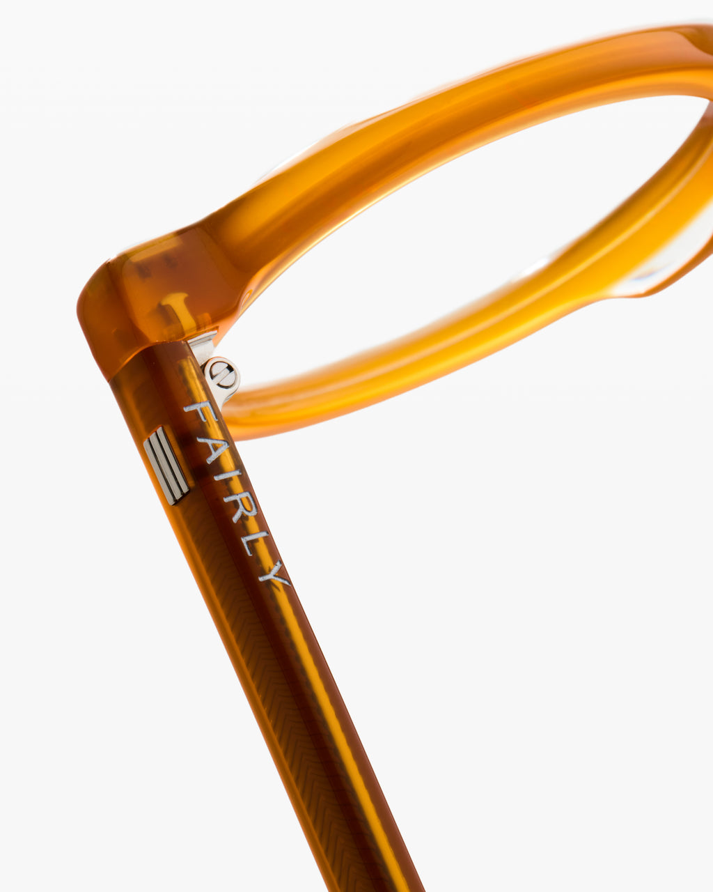 The Alvie Oval Herrenbrillen in Gelb