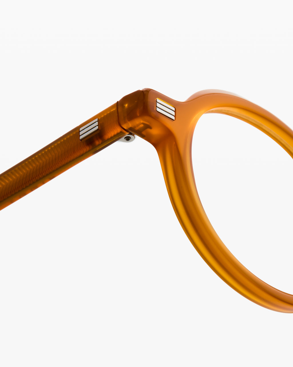 The Alvie Oval Herrenbrillen in Gelb