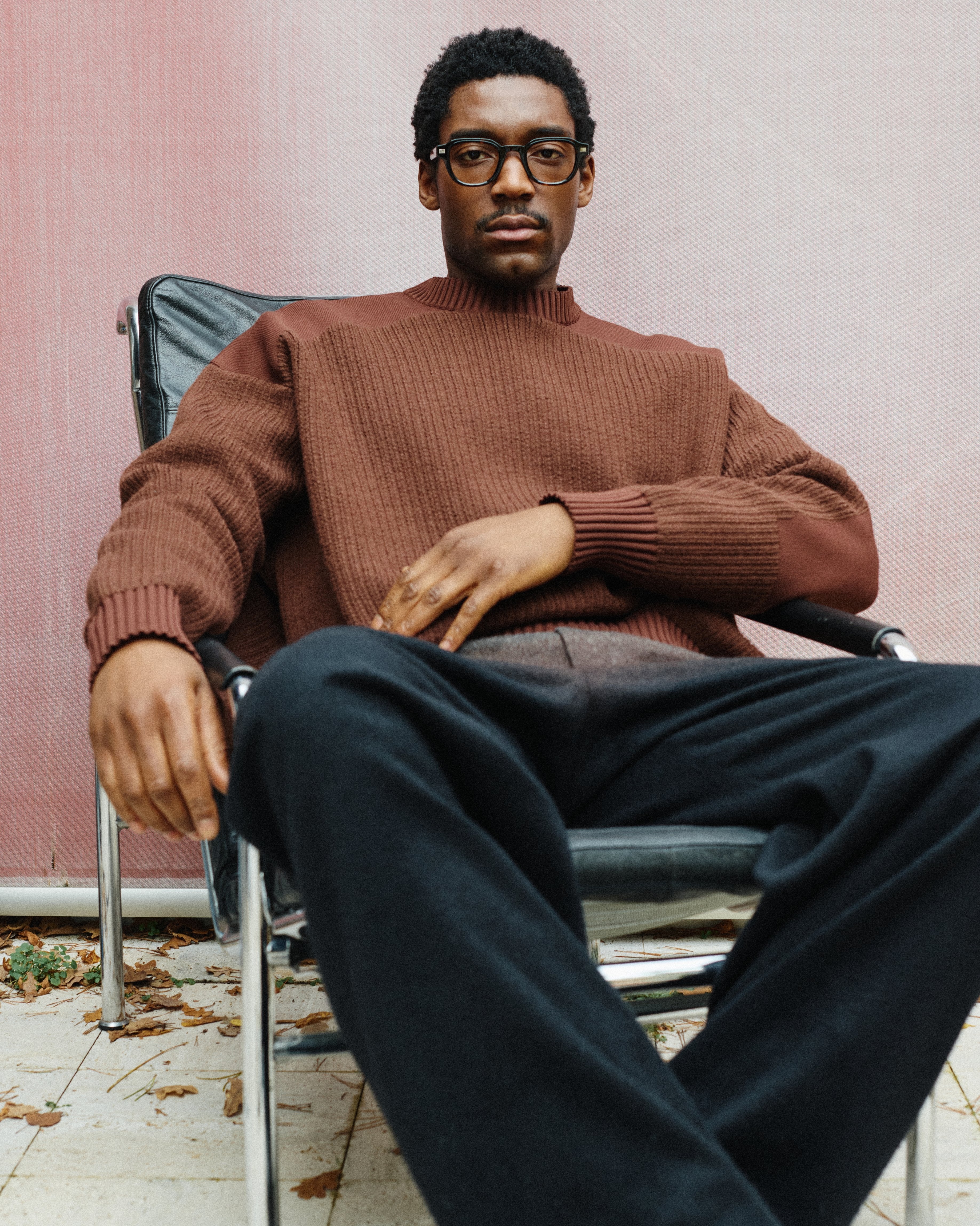 The Napoli Square Men's Eyeglasses in Tortoise