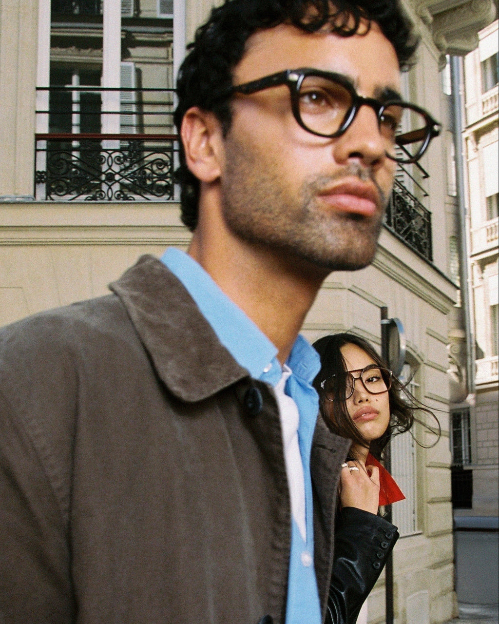 The Napoli Square Men's Eyeglasses in Tortoise