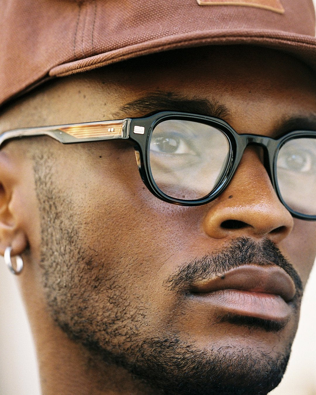 The Napoli Square Men's Eyeglasses in Tortoise