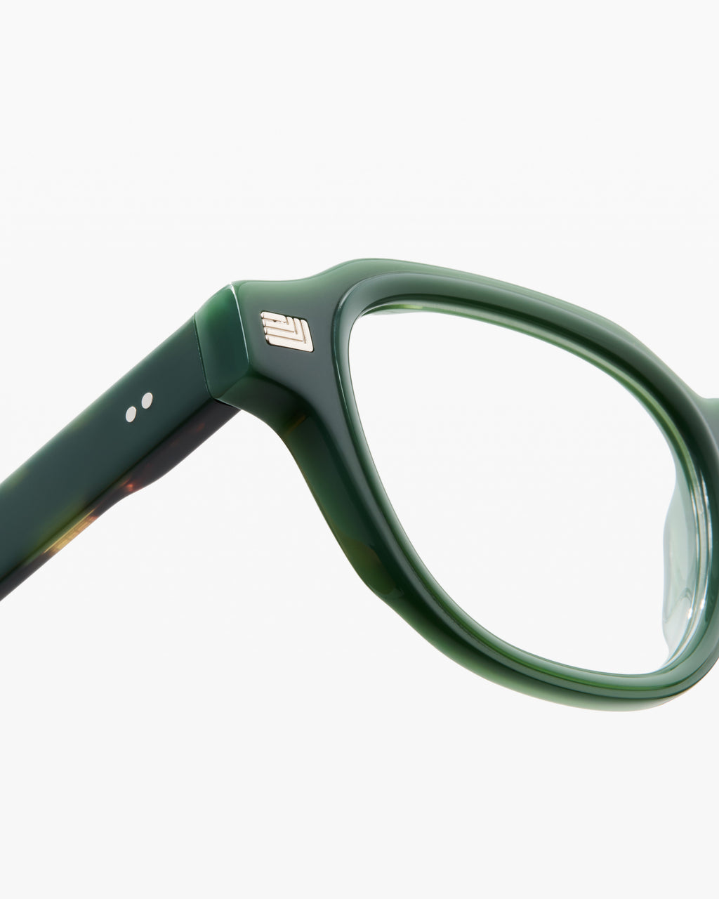 The Napoli Platz Herrenbrillen in Grün