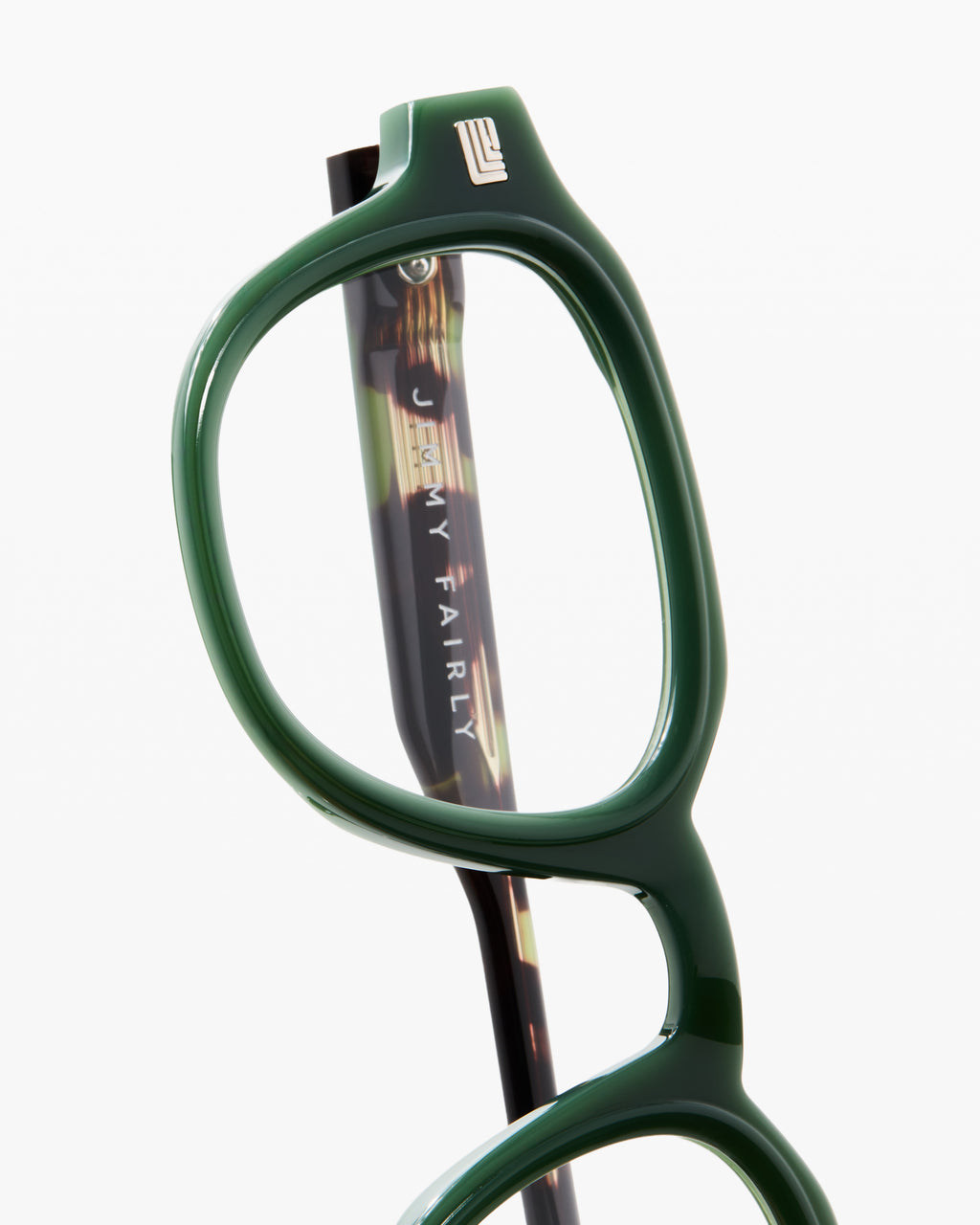 The Napoli Platz Herrenbrillen in Grün