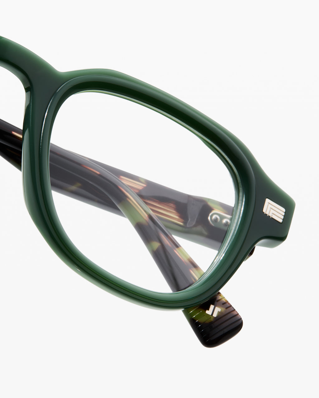 The Napoli Platz Herrenbrillen in Grün