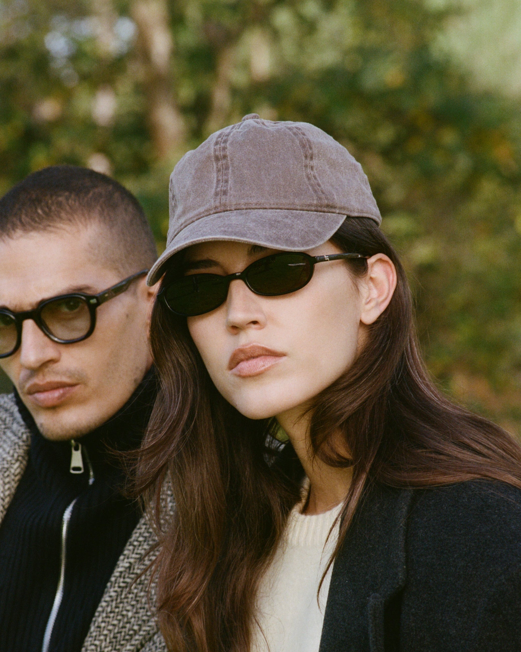 The Emmy Oval Women's Sunglasses in Black