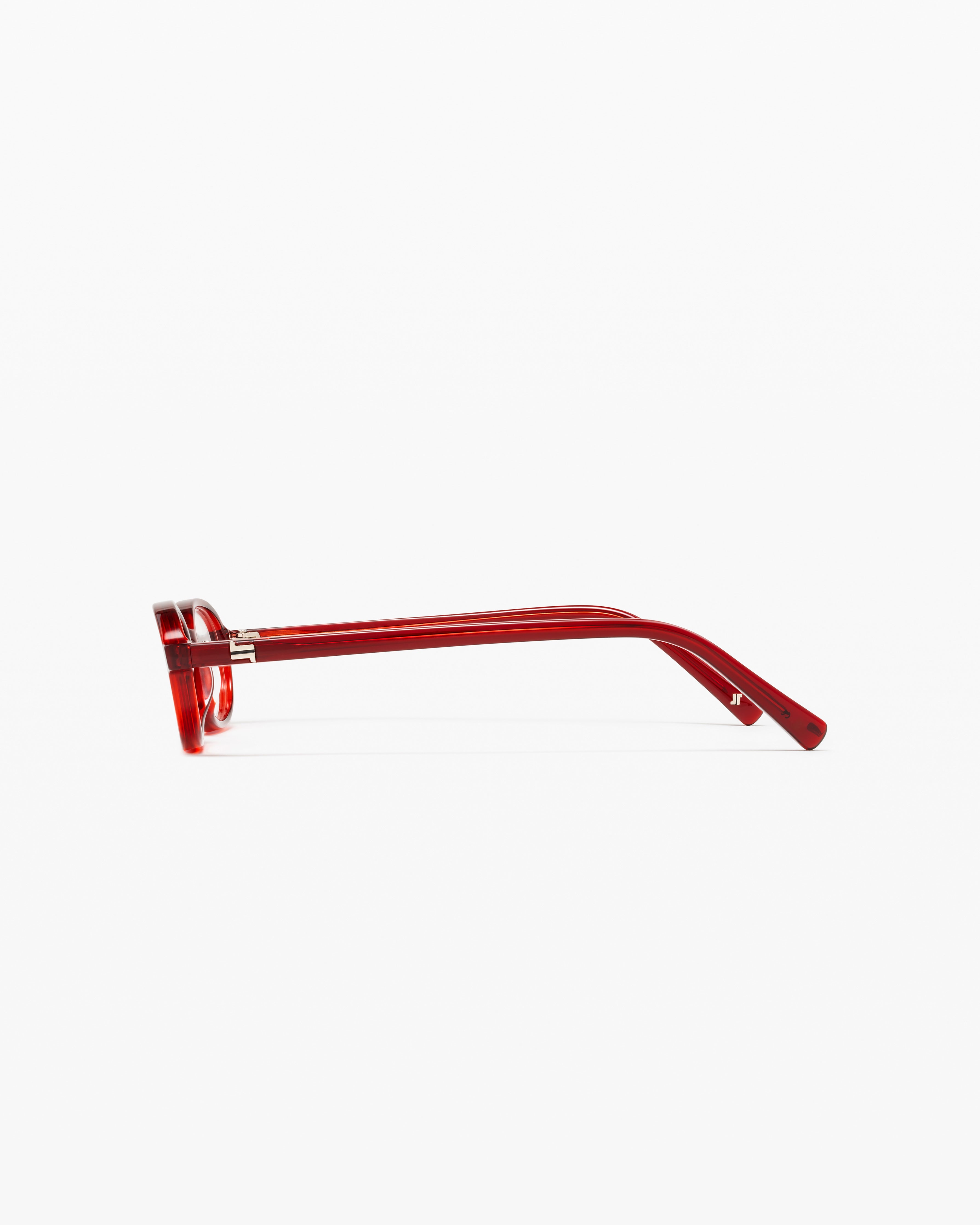 The Emmy Oval Women's Eyeglasses in Burgundy