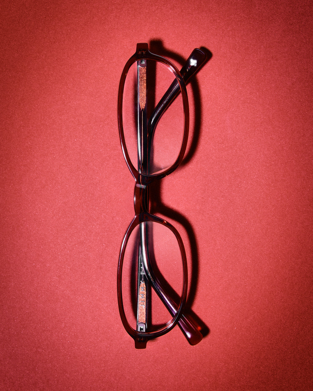 The Emmy Oval Damenbrillen in Rot