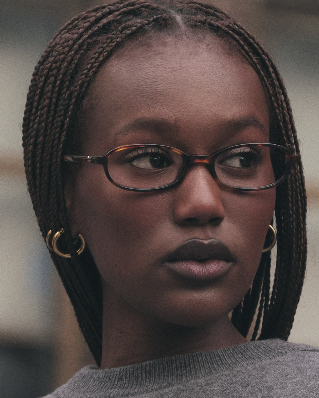 The Emmy Oval Damenbrillen in Tortoise