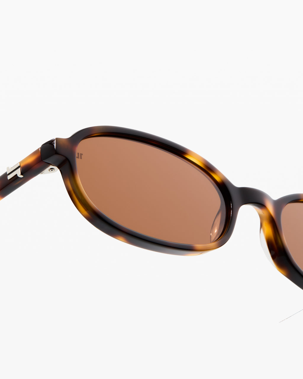 The Emmy Oval Damen-Sonnenbrillen in Tortoise
