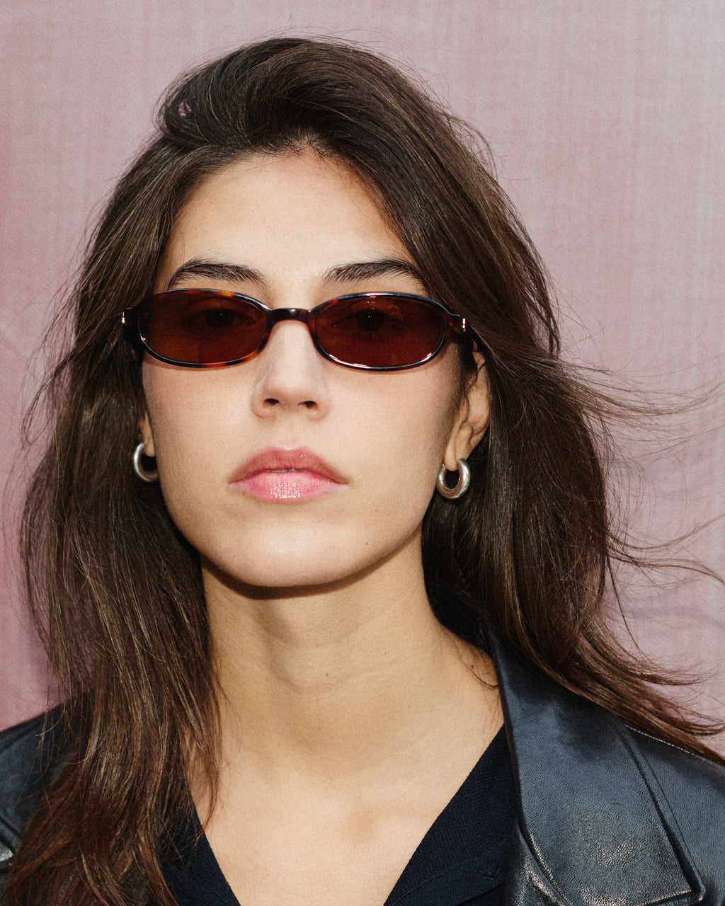 The Emmy Oval Damen-Sonnenbrillen in Tortoise