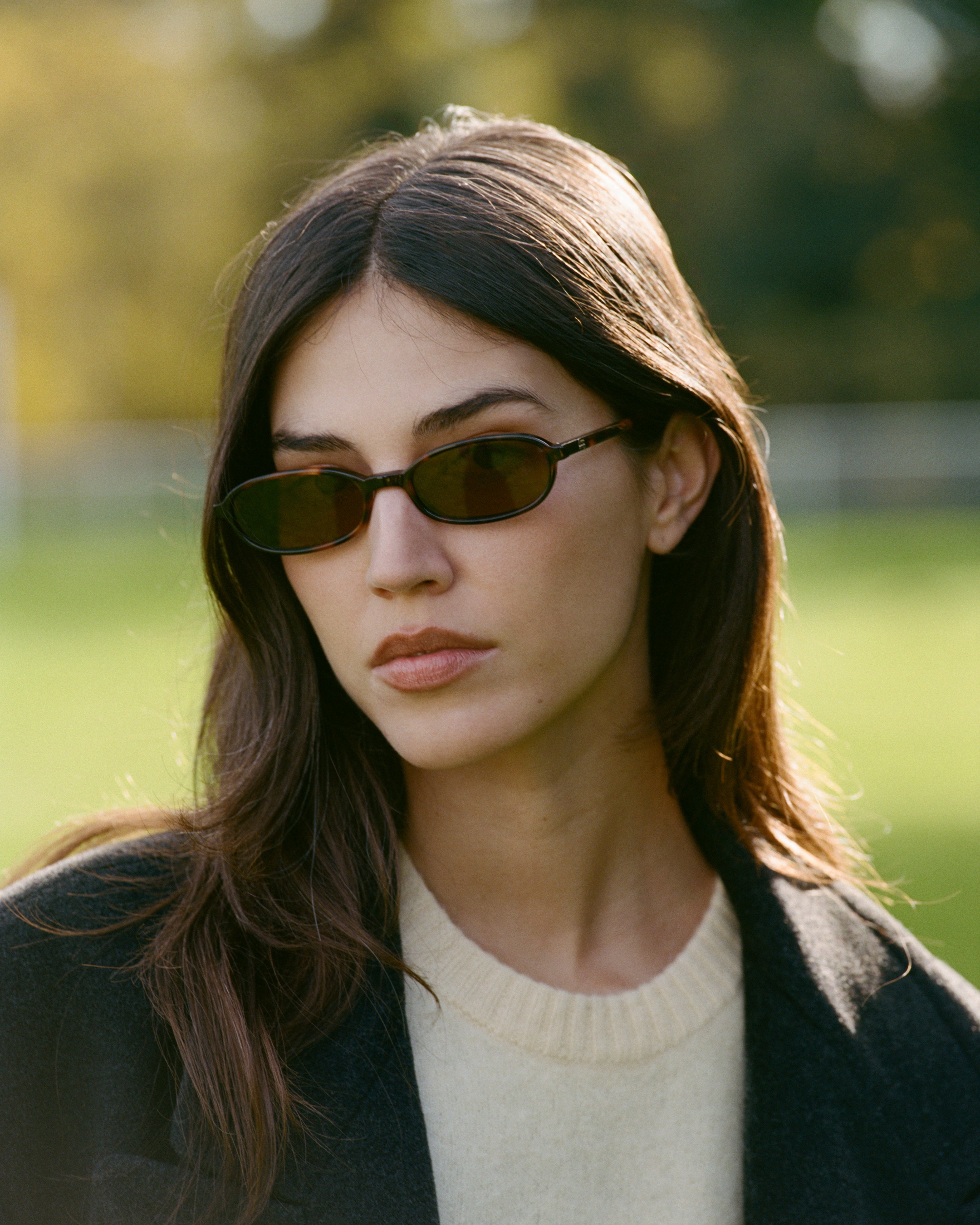 The Olva Medium Women's Sunglasses in Tortoise | Jimmy Fairly US