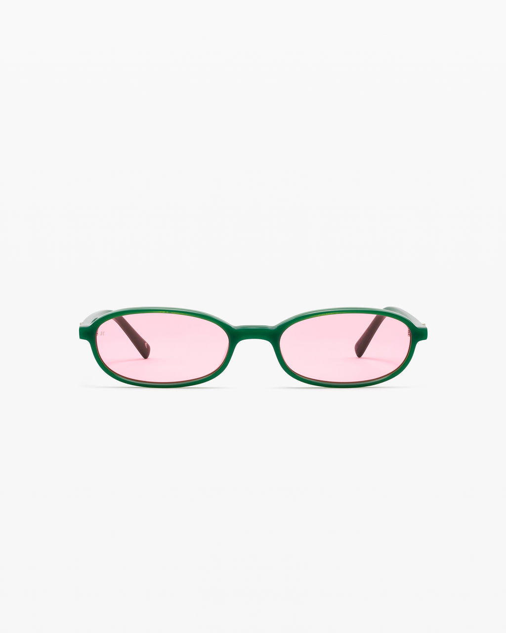 The Emmy Oval Women's Sunglasses in Green