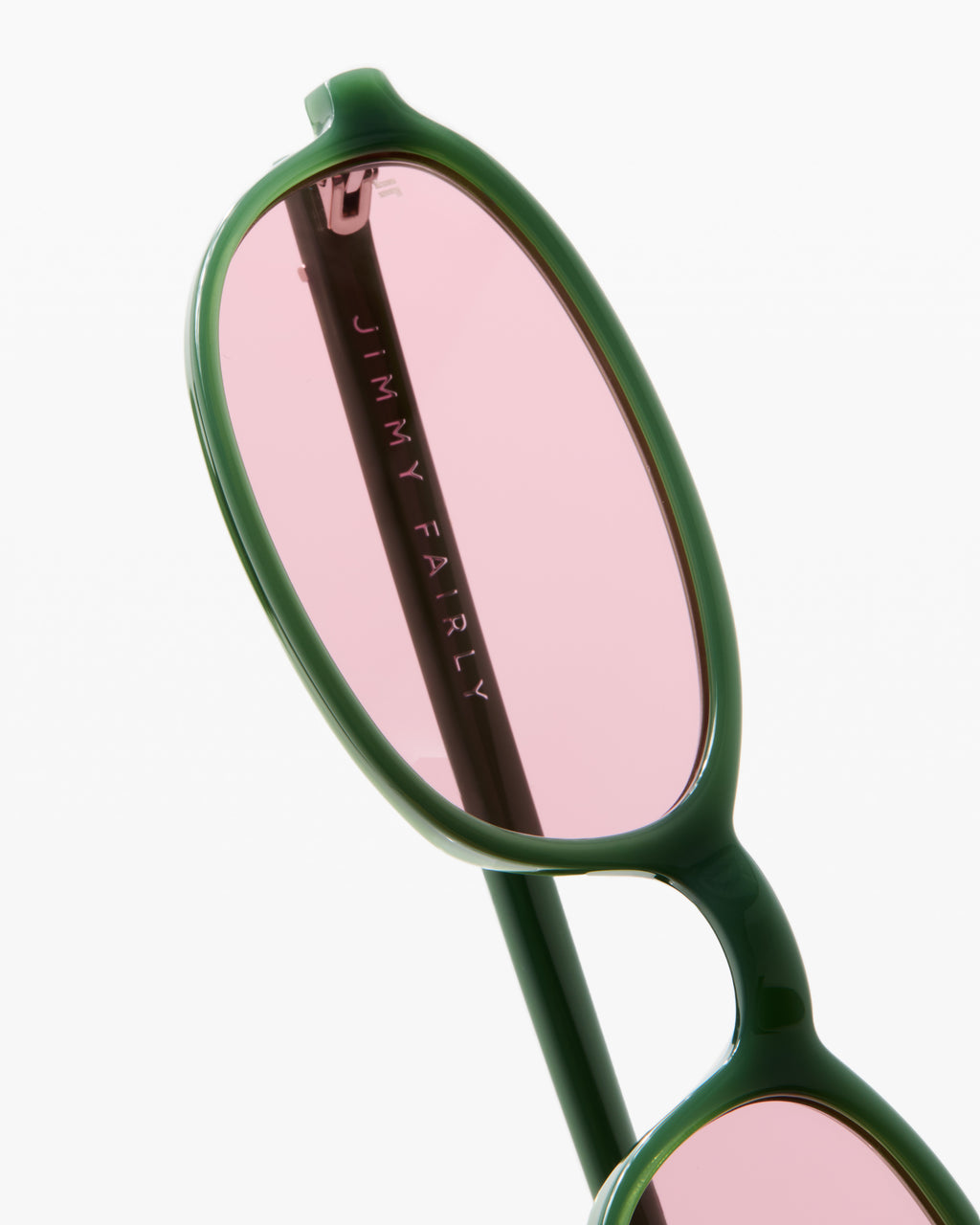The Emmy Oval Women's Sunglasses in Green