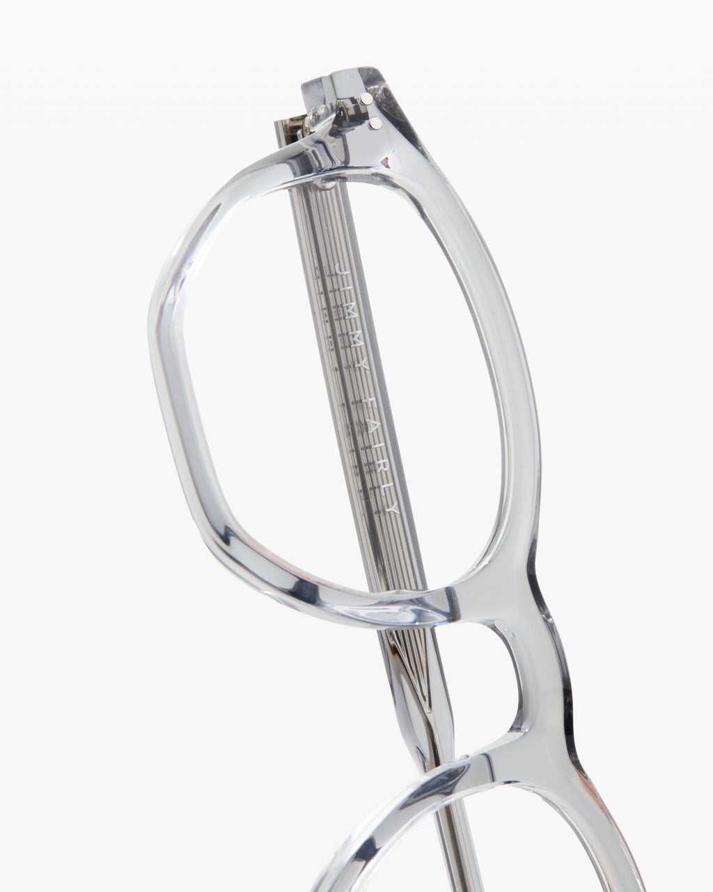 The Timo Rechteckig Herrenbrillen in Hellgrau