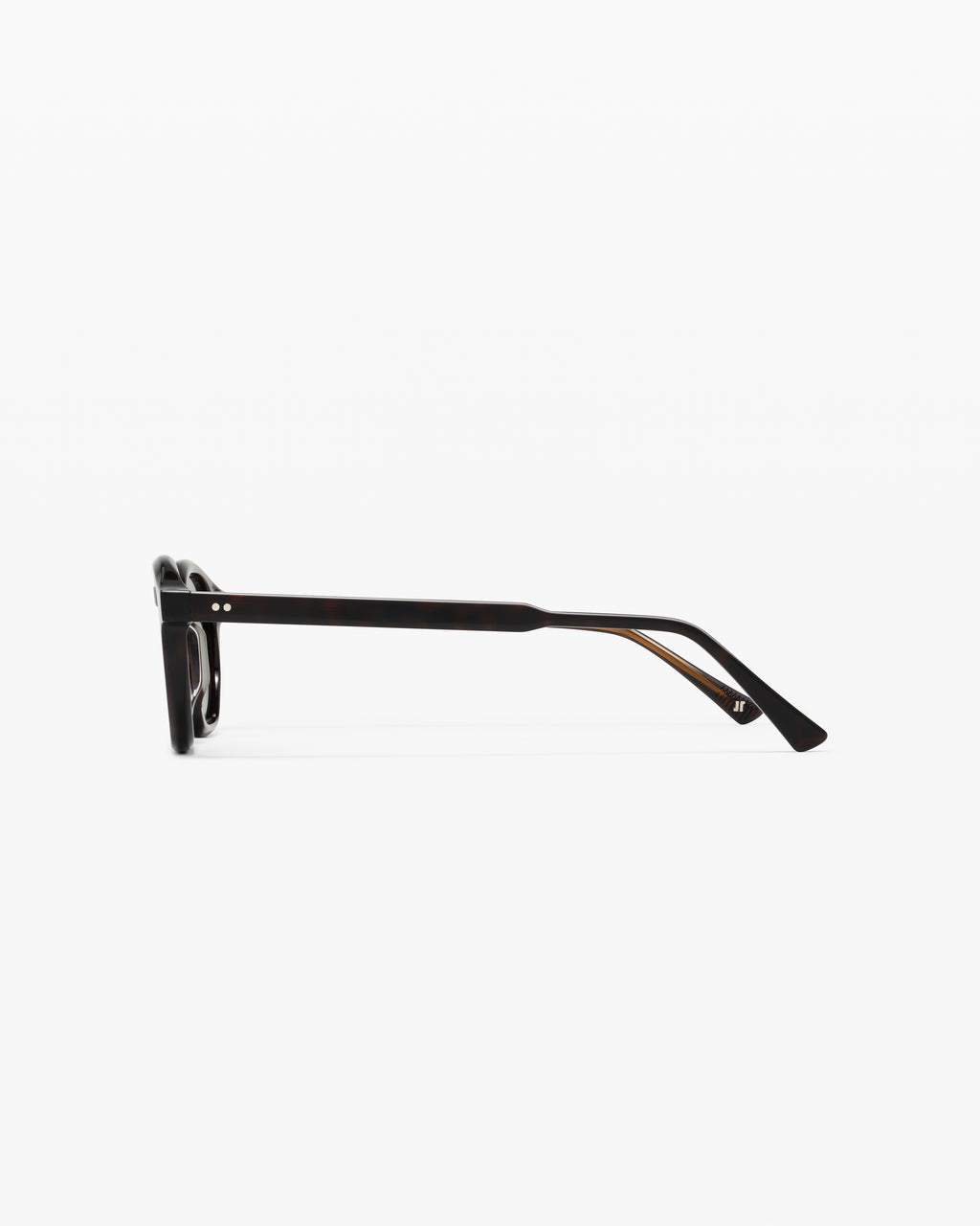 The Timo Round Men's Sunglasses in Dark Tortoise