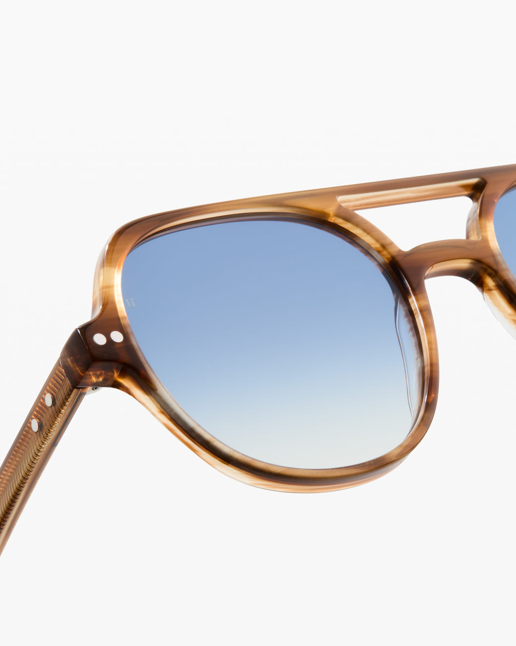 The Lars Aviator Herren-Sonnenbrillen in Braun