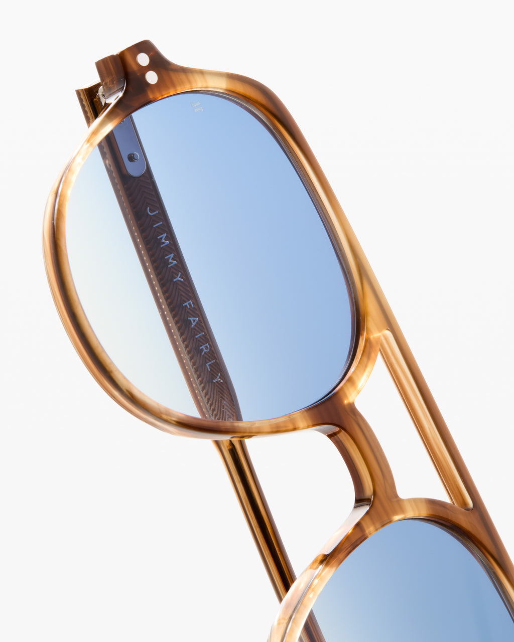 The Lars Aviator Herren-Sonnenbrillen in Braun