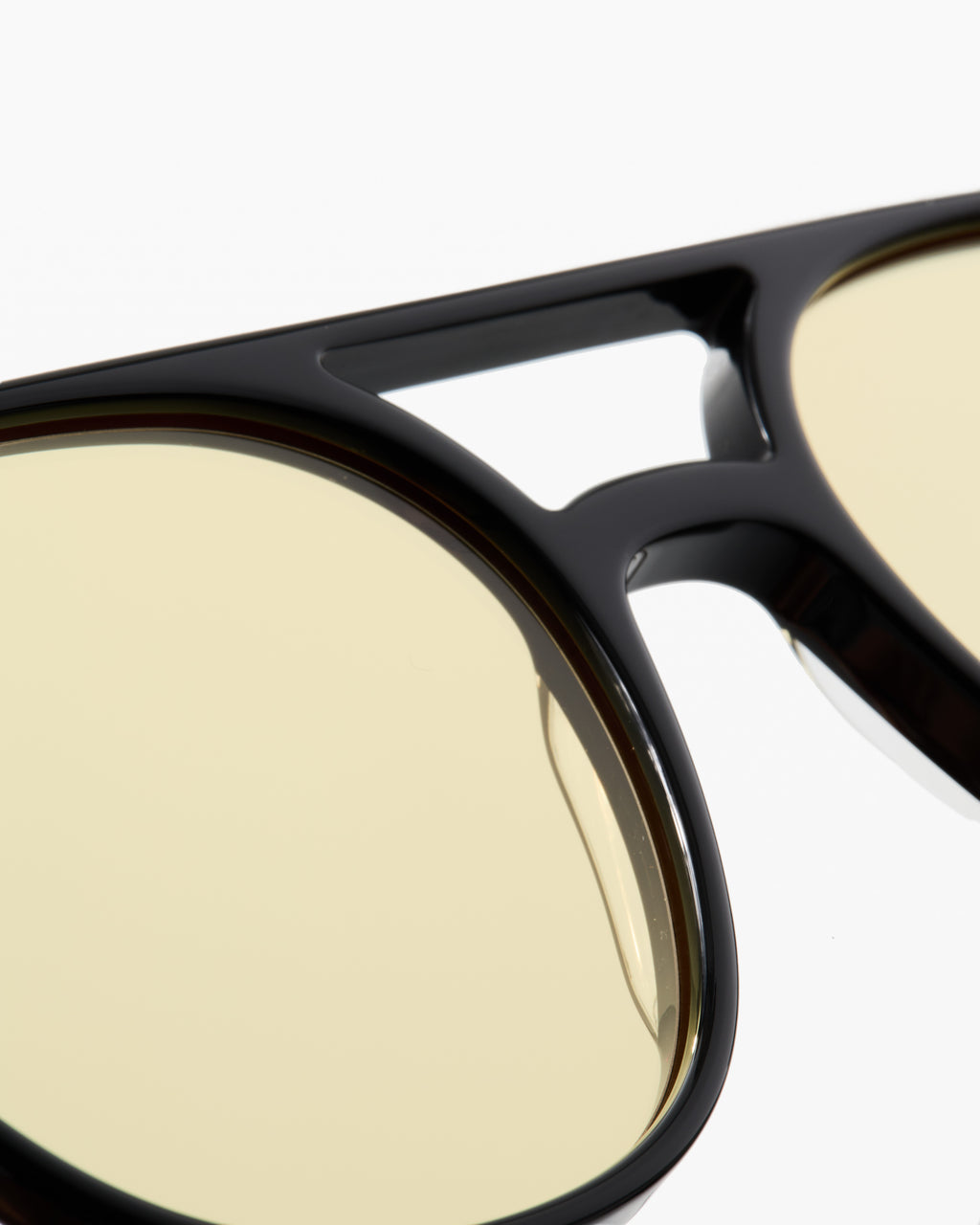 The Lars Aviator Herren-Sonnenbrillen in Schwarz